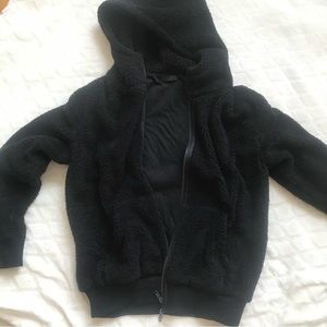 ATM Cozy hooded jacket